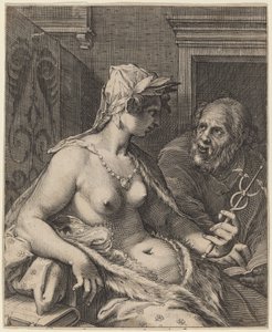 Şiir by Cornelis Jacobsz Drebbel, after Hendrik Goltzius