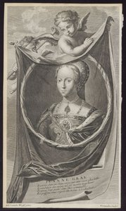 Jane Gray, 1697 by Cornelis Martinus Vermeulen