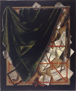 Trompe l'Oeil, c.1664 (tuval üzerine yağlıboya)