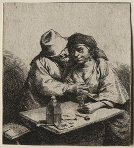 aşık çift by Cornelis Pietersz Bega