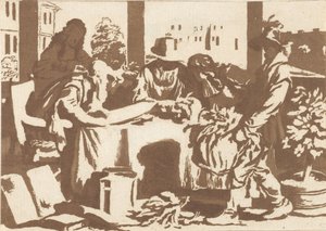 botanikçi by Cornelis Ploos van Amstel (signed by artist)