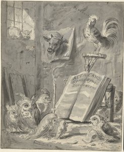 Dordrecht Sinodu Üzerine Hiciv, 1618 by Cornelis Saftleven