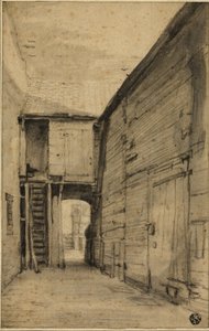 Eski Bir Evin Avlusu by Cornelis Saftleven
