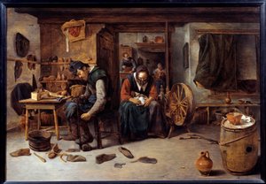 Savetier İç Mekan by Cornelis Schack