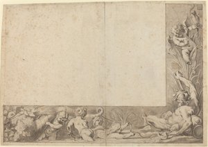 Putti ile Nehir Tanrısı