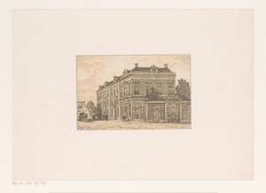 On sekizinci yüzyıldan kalma ev bloğu by Cornelis Springer (possibly)