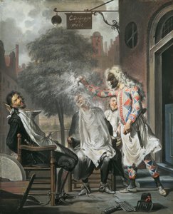 Harlequin, Sihirbaz ve Berber: The Rivals Exposed, 1738