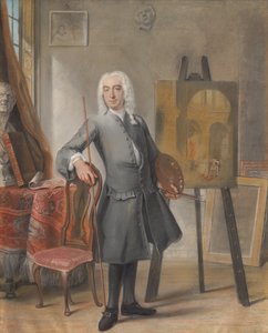 Otoportre, 1745 by Cornelis Troost