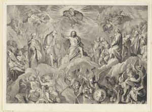 Son Yargı (üst plaka) by Cornelis Visscher (II)