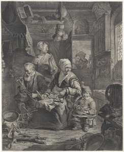 gözleme yapımcısı by Cornelis Visscher (II)
