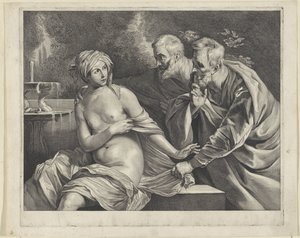 Susanna ve Yaşlılar by Cornelis Visscher (II)