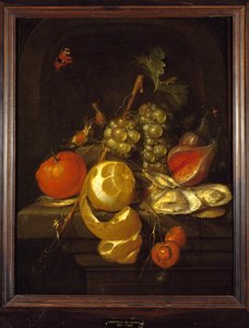 Meyve ve İstiridye ile Natürmort, 1650