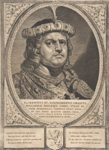 Hollanda, Zeeland ve Batı Frizya Kontları ve Kontesleri dizisinden Floris II, 1650.