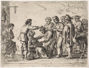 şarlatan Tür sahneleri (dizi başlığı) by Cornelis de Wael