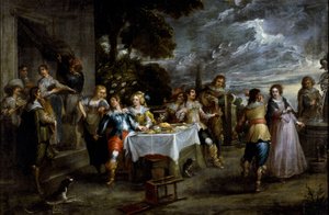 Müsrif oğlunun tarihi: dağılma. Cornelis De Wael