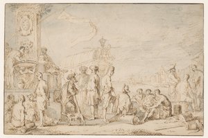 Doğu limanı by Cornelis de Wael