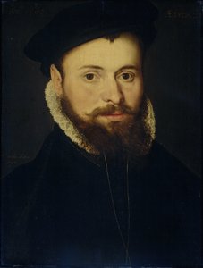 genç bir adam portresi by Cornelis de Zeeuw