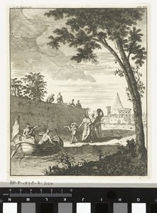 Tekne ile manzara by Cornelis van Jagen