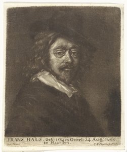 Şapkalı Frans Hals portresi by Cornelis van Noorde (attributed to workshop of)