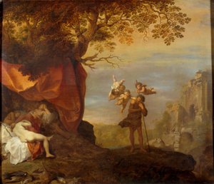 Cymon ve İphigenia, 1630-1640 by Cornelis van Poelenburgh or Poelenburch