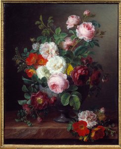 Çiçek Vazo Tablosu Karga Van Spaendonck (1756-1840) 1806 Lyon, Güzel Sanatlar Müzesi