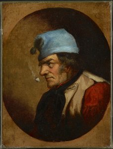 Mavi Tuque ve Pipetli Sakin, 1855 dolayları (tuval üzerine yağlı boya) by Cornelius Krieghoff