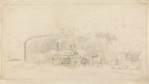 Saman yapıcılar by Cornelius Varley