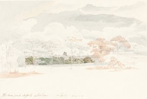 Henham Parkı, Suffolk by Cornelius Varley