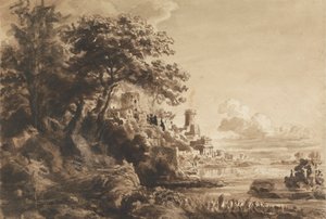 Şatolu Manzara by Cornelius Varley