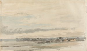 Suffolk'ta görüntüle by Cornelius Varley