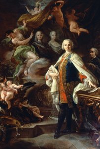 İtalyan hadım Carlo Farinelli (Carlo Broschi, dit; 1705 - 1782), İspanya Kralı II. Philip