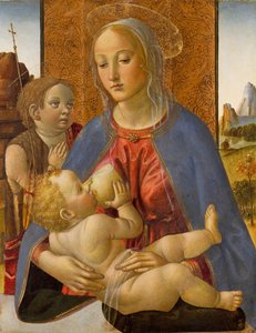 Madonna ve Genç Vaftizci Yahya ile Çocuk, yaklaşık. 1490.