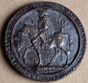 Fatih Sultan Mehmet (bronz madalya by Costanzo da Ferrara