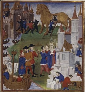 Virgil'in Aeneid Destanı için İllüstrasyon, 1450-1499