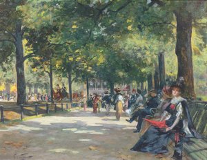 Zarif Figürler, Rotten Row, Hyde Park, Londra