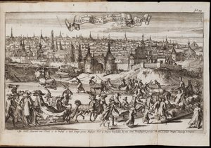 Vologda Gönderen: Historisch Verhael veya Beschryving van de Voyagie, 1677 by Coyet