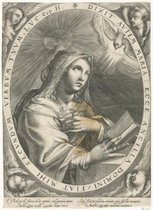 Müjde (Meryem Ana) by Crispijn van de Passe (I)