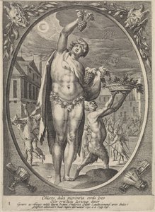 Baküs Bacchus, Venüs ve Ceres (dizi başlığı) by Crispijn van de Passe (I)