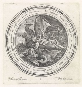 Jonah denizciler tarafından denize atıldı Jonah