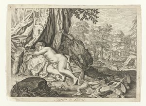 Jüpiter ve Callisto Metamorfosen van Ovidius (dizi adı)