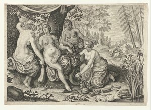 Periler bereketi dolduruyor Ovid'in Metamorfozları (dizi başlığı)