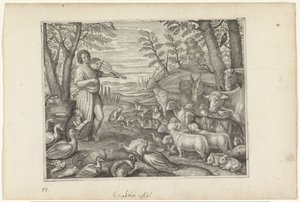 Orpheus müziğiyle hayvanları büyüledi Ovid