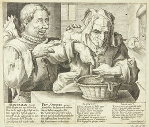 Hijyen üzerine hiciv by Crispijn van de Passe