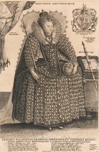 Elizabeth, İngiltere Kraliçesi, c.1603 (gravür)