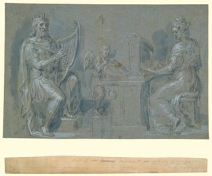David ve Aziz Cecilia by Crispin van den Broeck