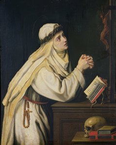 Sienalı Aziz Catherine (1347-80). 1620 civarında