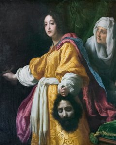 Judith, Holofernes'in başıyla