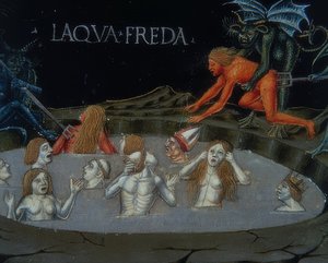 Höllenstrafen (c.154r). 1476 by Cristoforo De Predis