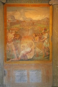 Çok sayıda azizin şehitliği by Cristoforo and Tempesta, Antonio Roncalli
