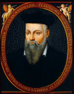 Nostradamus (Saint-Remy-de-Provence) adlı Michel de Notre Dame portresi by César de Nostredame